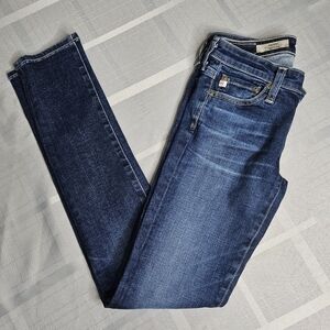 🟢 Adriano Goldschmeid AG women's the stilt cigarette leg low rise jeans